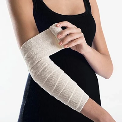 Imagen de Lauma Medical LM M2, Elastic Bandage (10cm x 5m 4 Pack) M2410