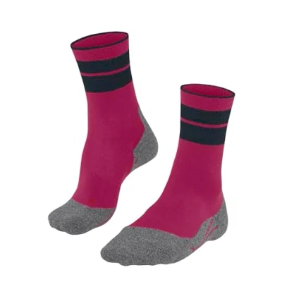 Imagen de FALKE TK Stabilizing W SO lana hilo funcional anti ampollas gruesa 1 par, Calcetines para senderismo Mujer, Rojo (Red 8644), 35 36