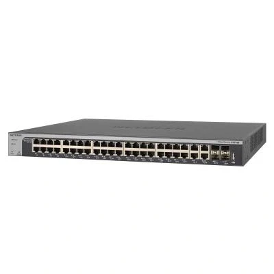Imagen de Netgear XS748T 100NES Switch ProSAFE (48 puertos, Smart Managed 10GbE y garantía durante su vida útil)