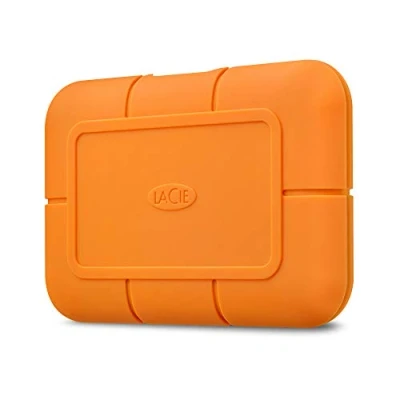 Imagen de LaCie Rugged SSD, 4 TB, Disco duro SSD Externo, USB C, Thunderbolt 3, Resistencia al Agua y Polvo, Mac, incl. C sin cable A, 5 años Rescue Services (STHR4000800)