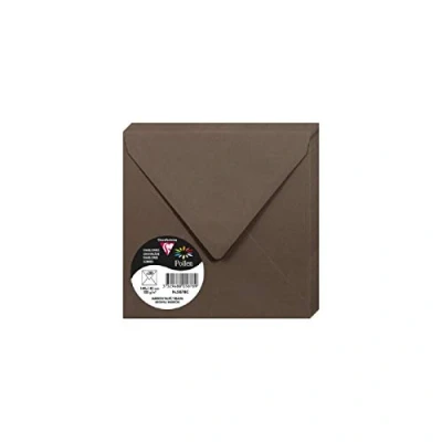 Imagen de Clairefontaine 50078 C Pack de 20 sobres Pollen 140 x mm, color Marron Taupé 14 0.10