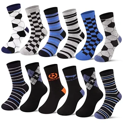 Imagen de L&amp;K II calcetines para niños deportivos de invierno algodón junior fútbol 2873 35 38