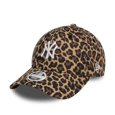 Imagen de New Era Leopard 9FORTY Gorra, Mujer, Talla: One Size, Black
