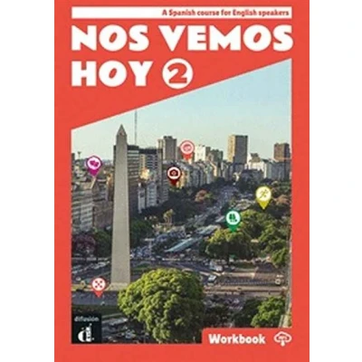 Imagen de Nos vemos hoy 2. Cuaderno de Ejercicios. Edición inglesa (Nos 2 ejercicios + audio MP3.)
