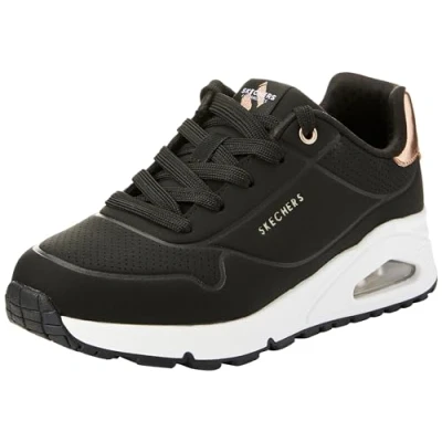 Imagen de Skechers Chicas de la, Zapatillas, Black Synthetic Trim, 34 EU