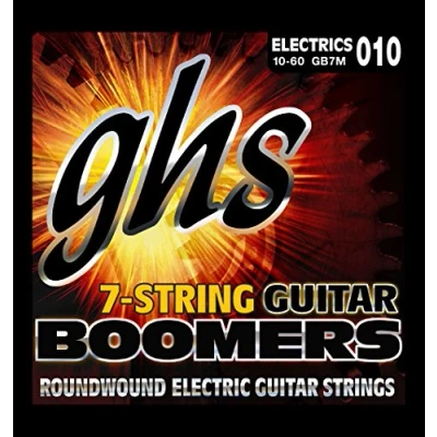Imagen de ghs GB7M Juego de cuerdas para guitarra eléctrica, 10 60