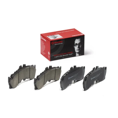 Imagen de BREMBO P 83 180 Juego de pastillas freno preparado para indicador desgaste con accesorios