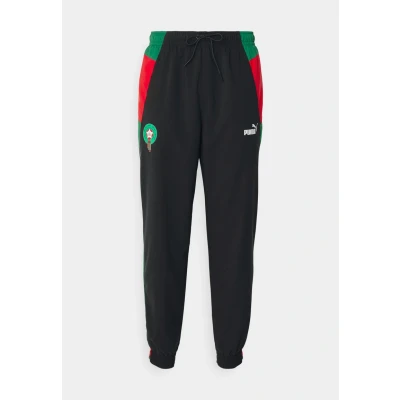 Imagen de Puma Morocco Pants Pantalones deportivos, Hombre, Talla: Large, Black/vine/for all time red
