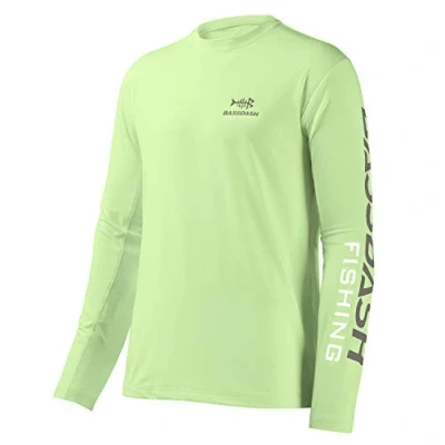 Imagen de Bassdash Camisetas de Pesca para Hombre protección Solar UV UPF 50+ Camiseta Manga Larga