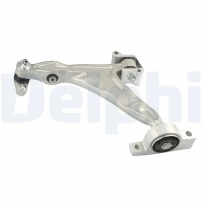 Imagen de DELPHI TC8914 Barra oscilante, suspensión de ruedas con rótula suspensión/carga izquierda, debajo, delante Brazo oscilante transversal Aluminio