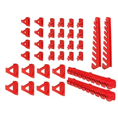 Imagen de Soporte de pared herramientas 36 piezas portaherramientas para Juego ganchos taller Sistema almacenamiento