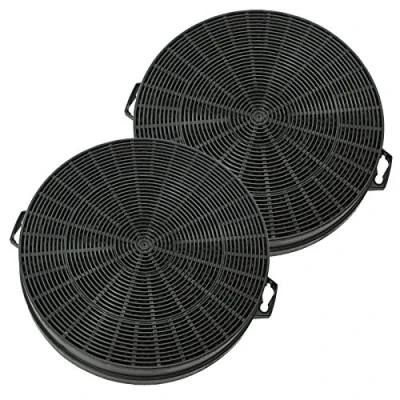 Imagen de SPARES2GO Filtro de Carbón compatible con Neff Campanas Extractoras (2 Unidades)