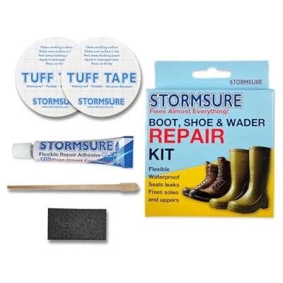 Imagen de STORMSURE Kit de pegamento adhesivo reparación para botas Wader Wellington Trainer RKBOOT