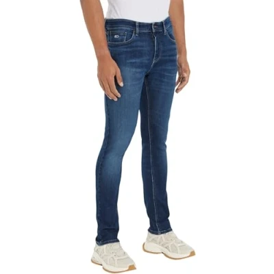 Imagen de Tommy Jeans Vaqueros Hombre Scanton Slim Fit, Azul (Denim Dark), 29W/32L
