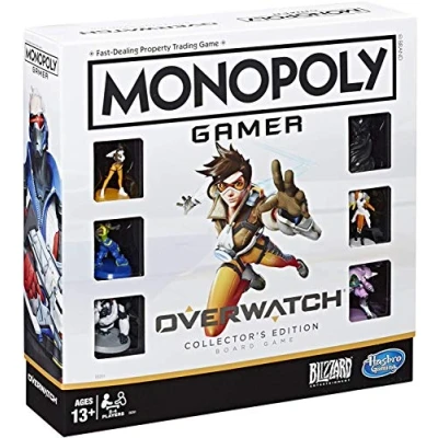 Imagen de Monopoly Gamer Overwatch Collector&#039;s Edition Board Game for Ages 13 and Up Gift Players