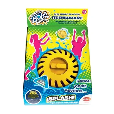 Imagen de Bizak Bola Buuum, divertido y refrescante juego de agua con el que podrán jugar retándose para ver a quien le explota la bola, 12 globos incluidos (35007532)