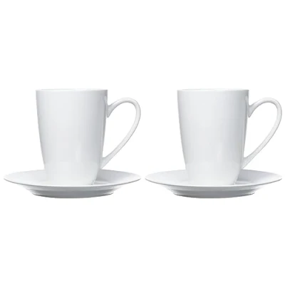 Imagen de Ritzenhoff &amp; Breker 597448 Latte Macchiato Juego Bianco, 4 Piezas