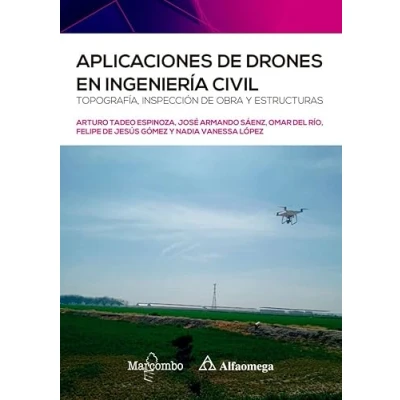 Imagen de Aplicaciones de drones en ingeniería civil (Alfaomega)