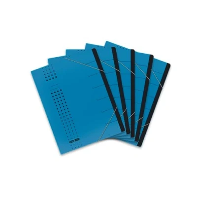 Imagen de Elba Sorting File Chic, 7 Compartments, Carton Blue Archivador (7 Blue, 31,5 cm, 25 Azul)