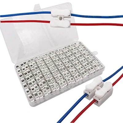 Imagen de Senven bloque de terminales rápido (10 A, conector rápido, resorte, abrazadera cable, iluminación, alimentación y cableado automotriz