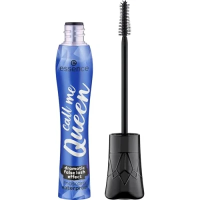 Imagen de Essence Máscara Efecto Pestañas Artificiales Resistente Al Agua Call Me Queen, De Larga Duración, Dar Volumen, Expresión Del Resultado, Intensivo (11.5Ml)