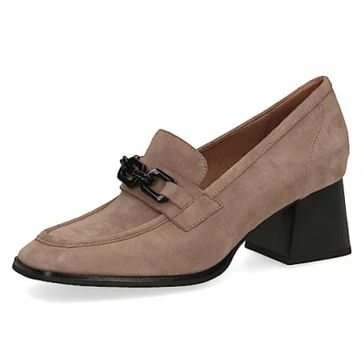 Imagen de CAPRICE 9 24304 41, Bomba para Mujer, Marrón (Taupe Suede), 36 EU