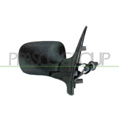 Imagen de Espejo retrovisor Prasco FT1327113 derecha negro manual ajustable desde interior, Ajuste por cable, convexo FIAT: Punto I Hatchback