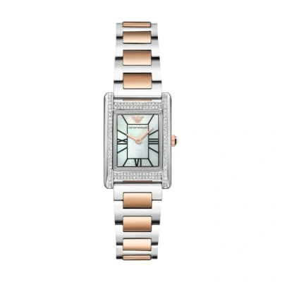Imagen de Emporio Armani Genni Reloj silvercoloured, Mujer, Talla: One Size, Silver coloured