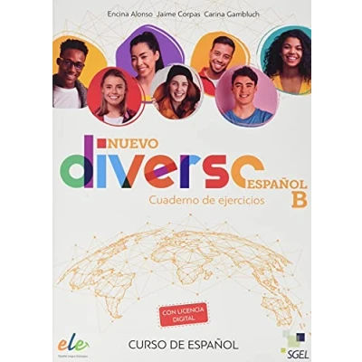 Imagen de DIVERSO Español B Ejer + Nueva Edición: Cuaderno de ejercicios Espanol licencia digital (B1 B2) (NUEVO ESPANOL)
