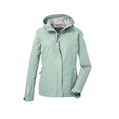 Imagen de killtec Women&#039;s Chaqueta funcional de 2 1/2 capas/chaqueta exterior con capucha, plegable KOS 49 WMN JCKT, mauve, 40, 39167 000