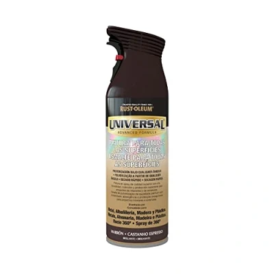 Imagen de Rust Oleum Universal pintura multisuperficie en spray Brillante Marrón 400 ml