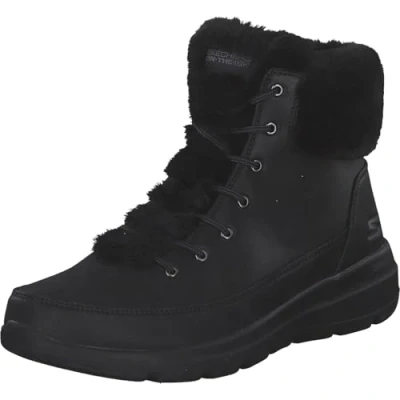 Imagen de Skechers Glacial Ultra, Botas Cortas al Tobillo Mujer, Black, 38.5 EU