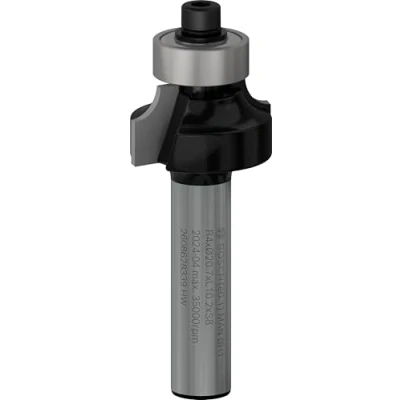 Imagen de Bosch Professional 2 608 628 339 Fresas para redondear 8 mm, R1 4 L 10,5 G 53 mm (pack de 1)