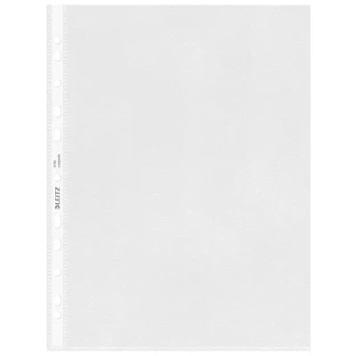 Imagen de Leitz 4790 00 Fundas de plástico (A4, PP, granulada A4/90µ, perforadas, parte superior abierta, 100 unidades)