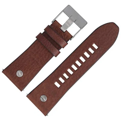 Imagen de Diesel Correa de Reloj Pulsera 28mm Cuero Marrón DZ 7314