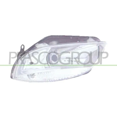 Imagen de PRASCO SK3244804 Faros izquierda H4 transparente con servomotor para reg. alcance luces SKODA: Fabia 2, Roomster