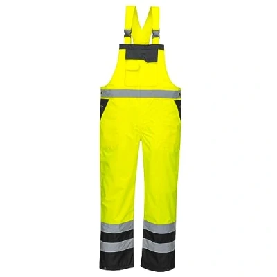 Imagen de Portwest Peto Bicolor Contrast, Sin Forro, Tamaño: 4XL, Color: Amarillo/Negro, S488YBR4XL