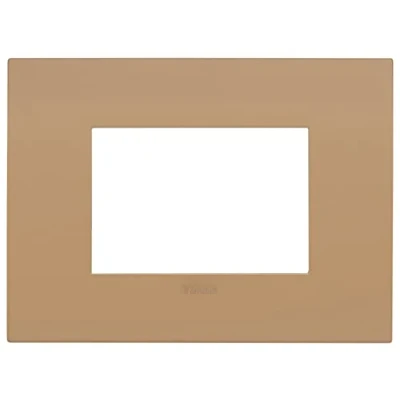 Imagen de Vimar 19953.33 Arké fit Placa 3 módulos, Metal, Sienna