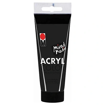 Imagen de Marabu 0012010050073 Acryl Color, Negro, 100 ml