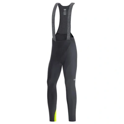 Imagen de GORE WEAR C3 Thermo Salopette+, Culote tirantes Hombre, Negro/Neon Yellow, M
