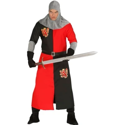 Imagen de FIESTAS GUIRCA Disfraz de Caballero Dragón Guerrero Medieval Hombre Talla M 48 50