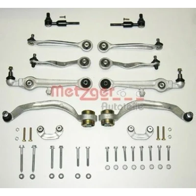 Imagen de METZGER 59000348 Juego de reparación del brazo suspensión Eje delantero con material fijación KIT + VOLKSWAGEN: Passat B5 GP Berlina