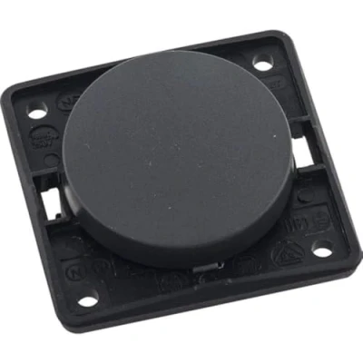 Imagen de Hager integro Pulsador 10a 250v para tornillo antracita