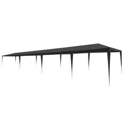 Imagen de vidaXL Carpa para Celebraciones PE Gris Antracita 3x12m Cenador de Exteriores