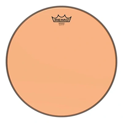 Imagen de Remo Emperor Colortone Parche de tambor naranja, 14 pulgadas