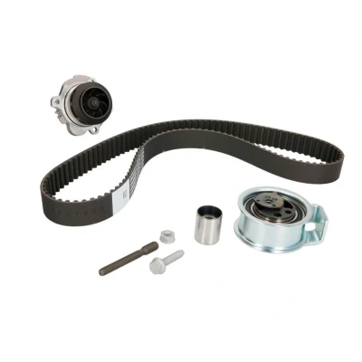 Imagen de HEPU PK05502 Bomba de Agua + Kit Distribucion sin amortiguador tensado, rodillo tensor 120 AUDI: A3 Hatchback, A4 B6 Berlina, Avant
