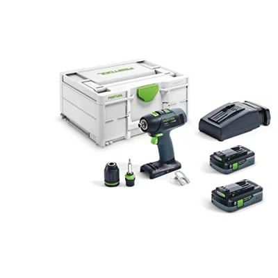 Imagen de Festool Taladro atornillador a batería T 18+3 HPC 4,0 I Plus