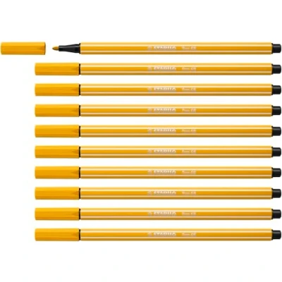Imagen de Rotulador premium STABILO Pen 68 Caja con 10 unidades color curry