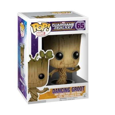 Imagen de Funko Pop! Marvel: Guardians Of The Galaxy Dancing Groot Guardianes de la Galaxia Figura Vinilo Coleccionable Idea Regalo Mercancia Oficial Juguetes para Niños y Adultos