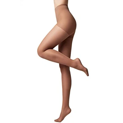 Imagen de Conte elegant Pantys de Mujer para pieles sensibles con vitamina E Efecto moldeador lisos Smooth ACTIVE SOFT 20 Lycra Color Bronce talla 3